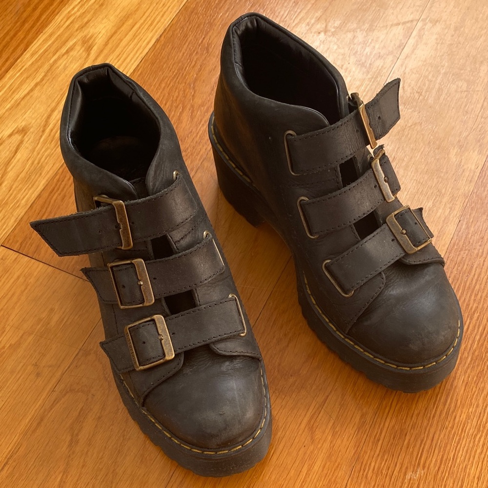 Doc Marten Black Coppola Boots